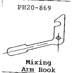 Mixing Arm Hook